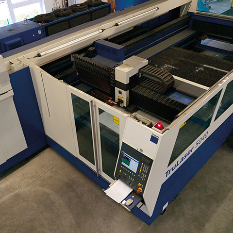 EDELSTAHL 2D-Laser