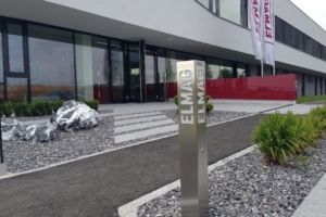 Poller ECKIG Logo-Design - ELMAG